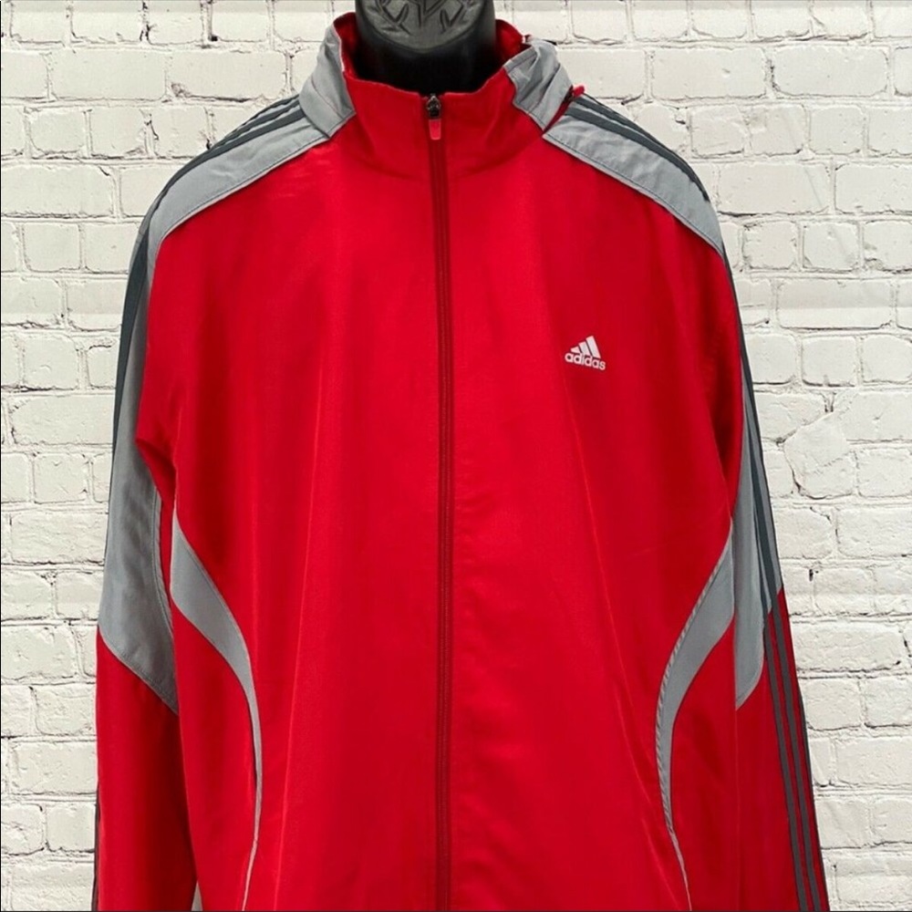 ADIDAS MENS DRIVE WIND JACKET X-LARGE‎